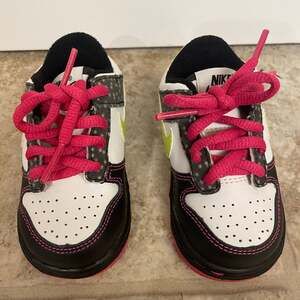 Nike Dunk High 'London' White Fireberry Volt 4.5c